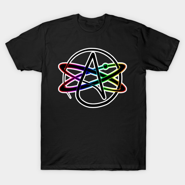 Atheist LGBTQIA+ T-Shirt by EPAtheist